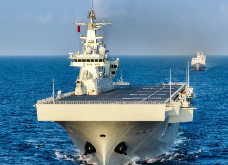 中國海軍新一代利器，075型兩棲攻擊艦參數(shù)詳解，中國海軍新一代利器，075型兩棲攻擊艦全面解析